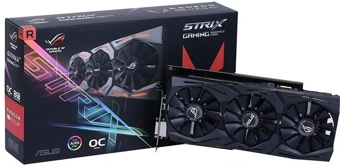 BYKSKI полное покрытие графическая карта блок использовать для ASUS ROG STRIX VEGA 64 игровой медный радиатор