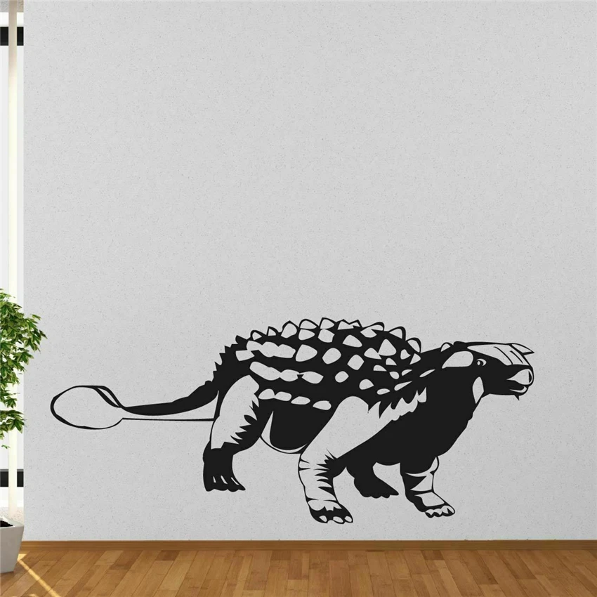 Ankylosaurus ديناصور الجدار ملصق غرفة الطفل ديكور غرفة نوم الفينيل جدارية الجدار ملصق لاصق لامع ورائع ديناصور ديكور فني ديكور المنزل MY51 Ankylosaurus ديناصور الجدار ملصق غرفة الطفل ديكور غرفة نوم الفينيل جدارية الجدار ملصق لاصق لامع ورائع ديناصور ديكور فني ديكور المنزل MY51