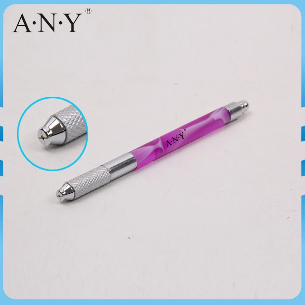 

Free Shipping Permanent Eyebrow Makeup Munual Microblaiding Tattoo Pen Single Piece