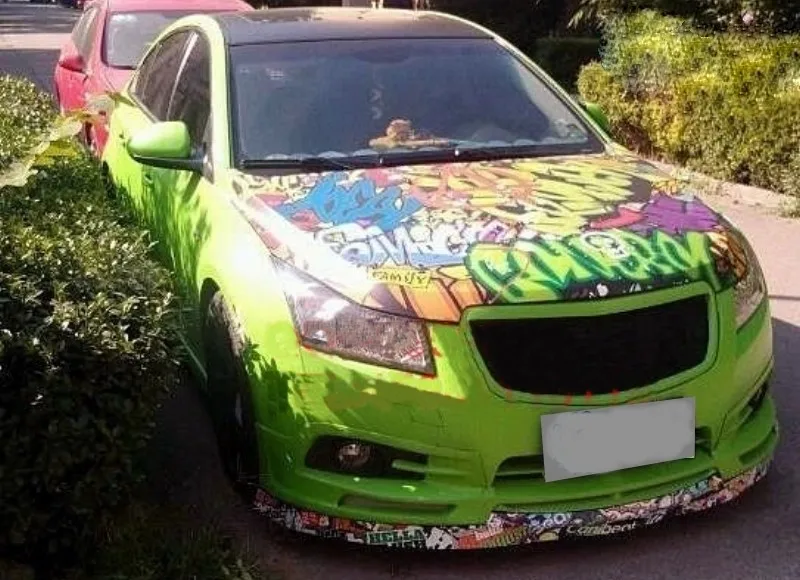 Bumper Lip Lips For Chevrolet Cruze J300 Spoiler For Car Tuning  TOPGEAR Suggest Body Kit + Strip 1