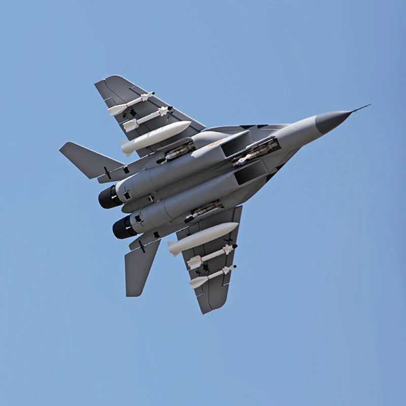 LX/полет в небе хобби серый камуфляж/красный Mig 29 Твин 12 blade 70 мм EDF комплект