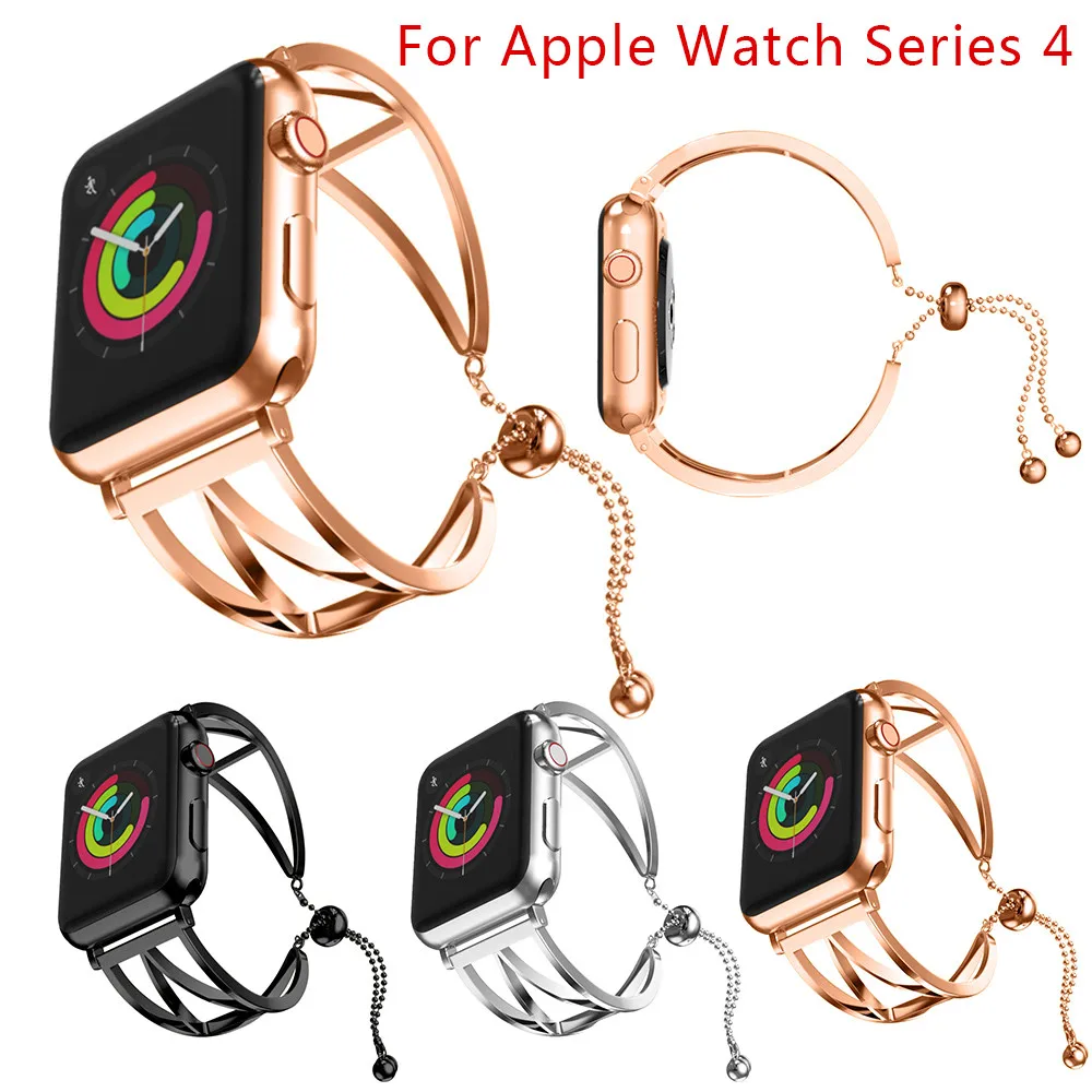 Часы ремешок замена ремешок Нержавеющая сталь для Apple Watch Series 4 40 мм 9,14