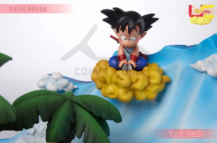 COMIC CLUB ucs dragon ball z 30 см Каме сеннин и криллин и Гоку gk смола статуя фигура для коллекции