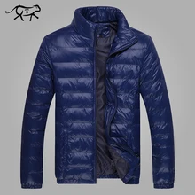Новая зимняя куртка для мужчин, пальто, новинка, приталенная, с воротником-стойкой, с хлопковой подкладкой, брендовая, модная, теплая парка, мужские Весенние куртки, верхняя одежда