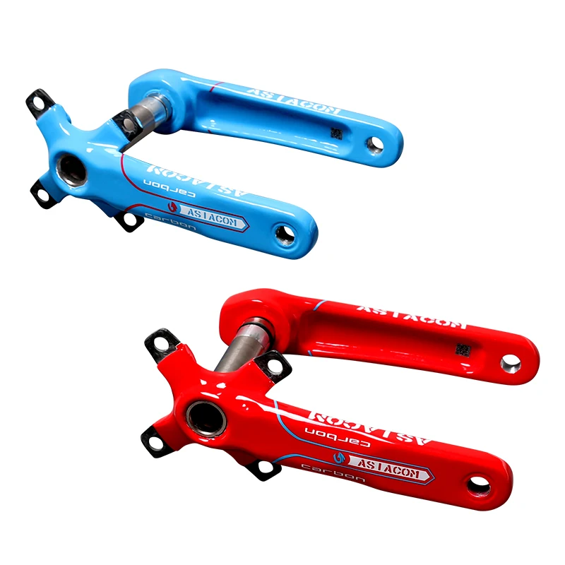 

ASIACOM Mtb Bike Carbon Crank 170 mm 110BCD Bike Crank For SHIMANO AND SRAM Bike Crankset Bike Parts