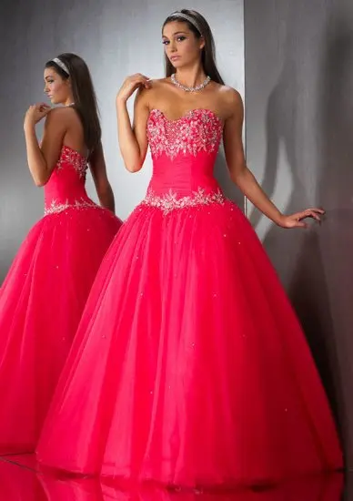 2013 Mordern/Formal Sweetheart Ball Gown Lace-up Floor-Length Quinceanera Dress | Свадьбы и торжества