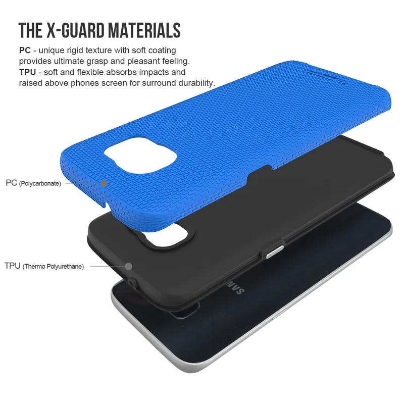 Чехлы для мобильных телефонов toyko X Guard чехлы Samsung Galaxy S7 Edge противоударные