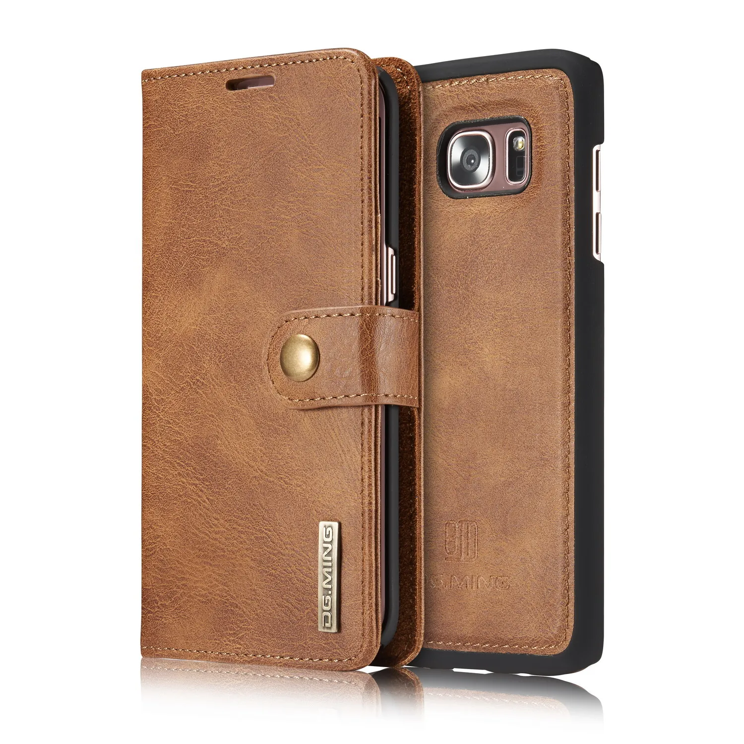 bilder für Luxus DG. MING Flip-Cover Für Samsung Galaxy S7/S7 Rand S8 Plus S8 Fall Echtes Leder Geldbörse Kartenhalter Ursprünglichen Telefon fall bilder für Luxus DG. MING Flip-Cover Für Samsung Galaxy S7/S7 Rand S8 Plus S8 Fall Echtes Leder Geldbörse Kartenhalter Ursprünglichen Telefon fall
