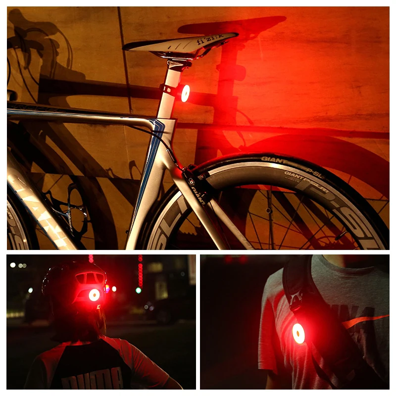 Top Round Shape Bike Light 5 Modes Taillight USB Rechargeable LED Cycling Bicycle Rear Tail Lights Warning Lamp Flashlight ciclismo 1 Top Round Shape Bike Light 5 Modes Taillight USB Rechargeable LED Cycling Bicycle Rear Tail Lights Warning Lamp Flashlight ciclismo 1
