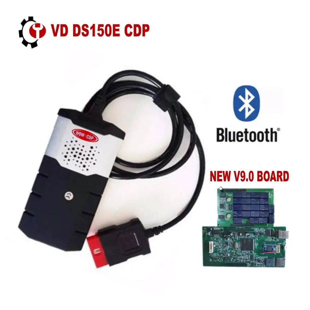 VD TCS CDP PRO PLUS V9.0 зеленая плата 2016 00 для delphis с Bluetooth Ds150E автомобиль грузовик