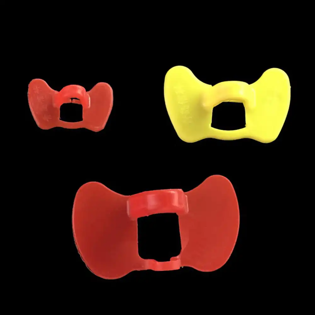 50 Pcs S/L/M Nenhum parafuso de Plástico Óculos Óculos de Aves Pombo Frango Faisão Anti-pecking Frango suprimentos