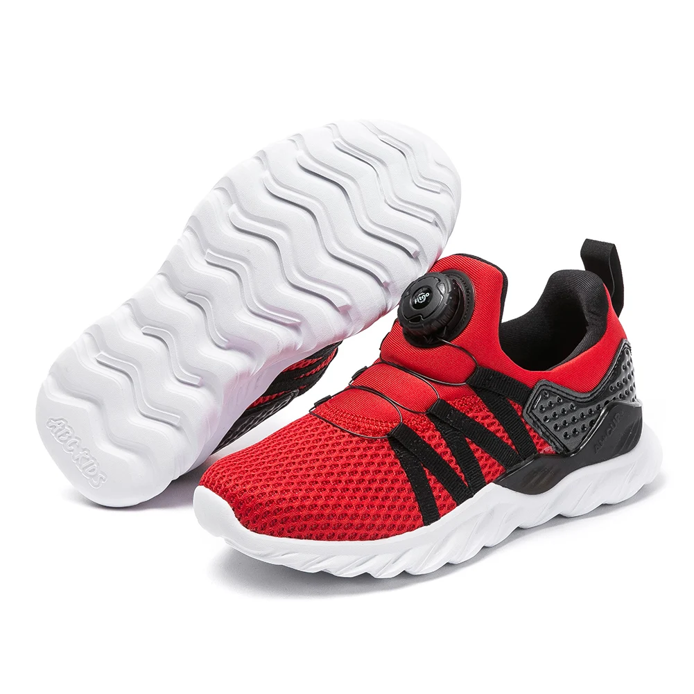 

ABCKIDS 4-6T Boys Girls Breathable Solid Color Anti-Slip Shoes Sneakers Toddler Soft Soled
