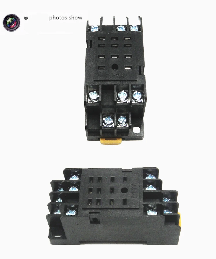 史上一番安い りー様確認用 お食い初め用品 PYF11A Relay Socket Base 3NO+3NC 11 Pin Relay Mounting Base Relay