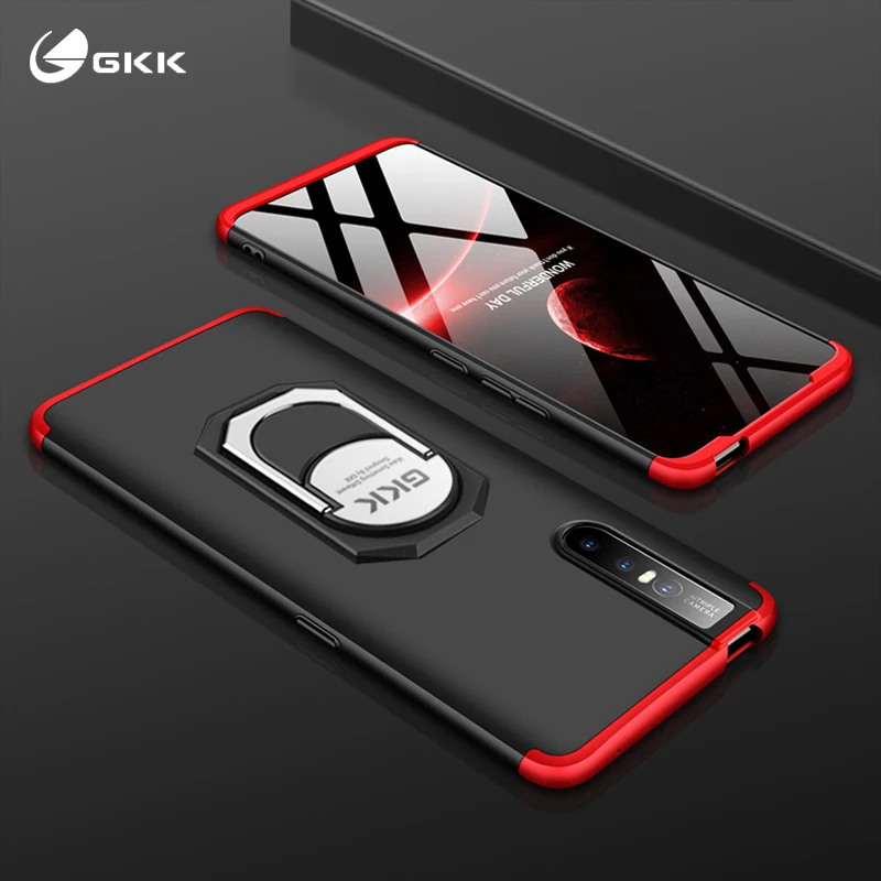 Original For VIVO V15 Pro Case Cover Luxury Full Protective Ring Magnetism Holder PC Shockproof Shell sFor VIVO V15 Coque Fundas