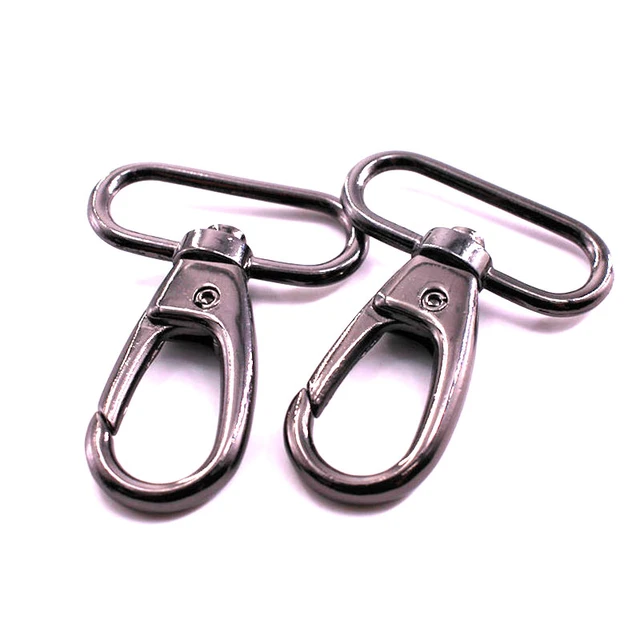 3/4 Inch Gunmetal Swivel Snap Hooks