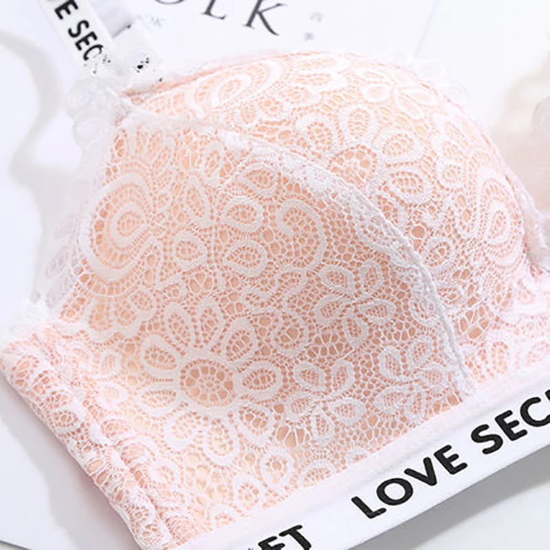 Sexy Lace Bras For women Push Up Bra Seamless Lingerie Bralette Wire Free Brassiere Underwear Thicken Cup Female Intimates #D