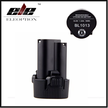 

Eleoption BL1013 Li-ion Electric tool battery 10.8V 1500mAh 1.5Ah For MAKITA 194550-6 194551-4 BL1013 BL1014 Power Tool charger