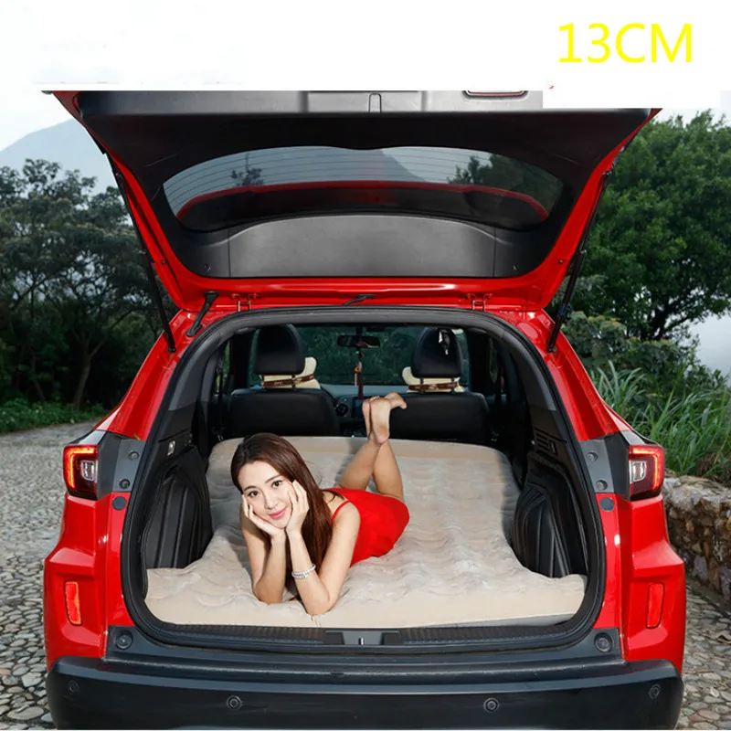 

Sexy Car Bed 180*137CM Car Inflatable Bed Self-driving Portable Mattress SUV Air Mattress Car Travel Bed 13 Cm Thick Comfortable