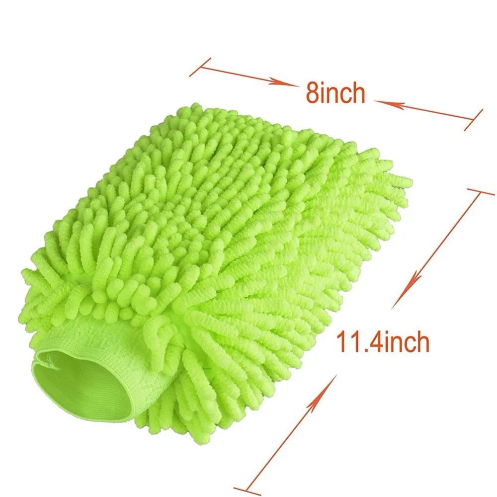 

Random Multicolor Super Mitt Microfiber Car Wash Washing Cleaning Glove