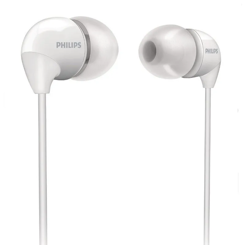 Philips SHE3590 профессиональные наушники-вкладыши с многоцветным выбором стерео Бас Наушники Проводная гарнитура для huawei xiaomi - Цвет: Серый