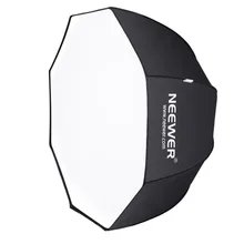 Neewer 4" /120 см восьмиугольная Вспышка Speedlite Studio Flash Зонтик для вспышки софтбокс+ сумка для портретной фотосъемки