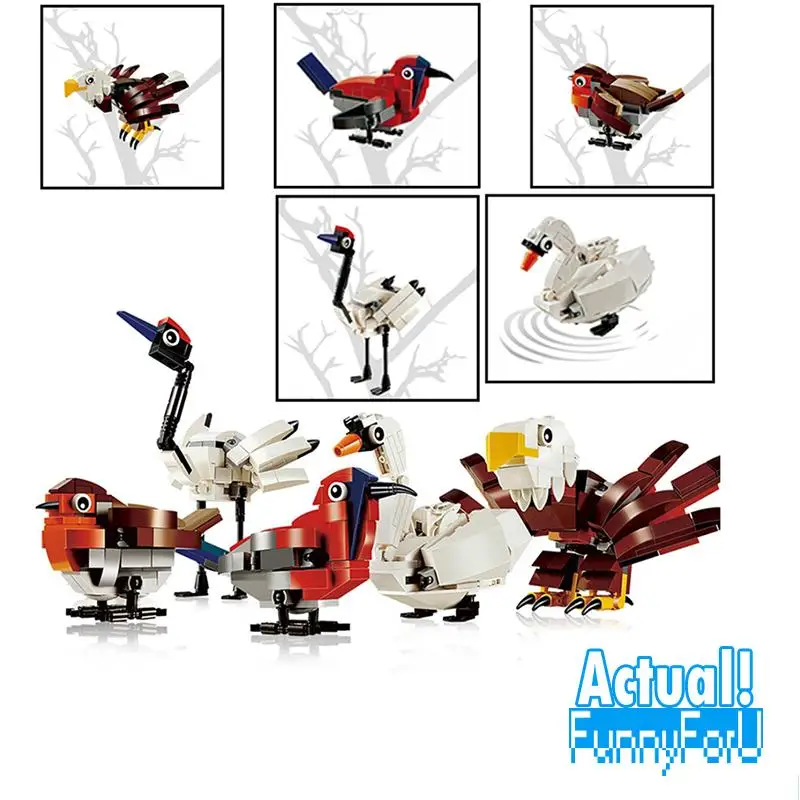

LEPIN Creator Technic 36007 545PCS Hub Birds Building Blocks Bricks enlighten toys for children Brithday gifts brinquedo 4002014