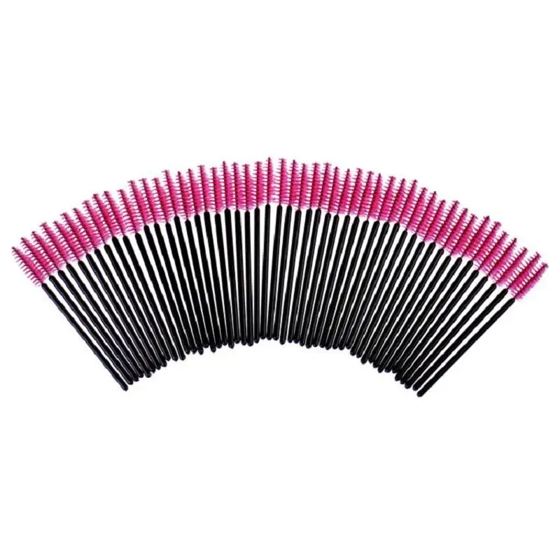 

50Pcs Eyelash Brushes Makeup Brushes Disposable Mascara Wands Applicator Eye Lashes Cosmetic Brush Makeup Tools for beauty