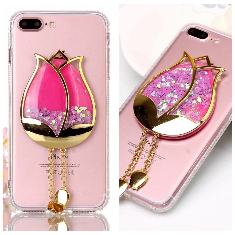 

Luxury Glitter Quicksand Style Phone Silicone Soft TPU Cover Back Shell Coque Fundas for Apple iPhone 6 6S 7 8 Plus X Case