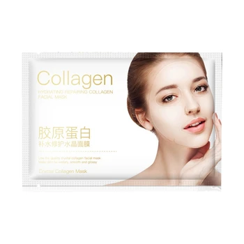 

Shrinking Pores Firming Skin Crystal Transparent Mask 5pcs Collagen Mask Moisturizing