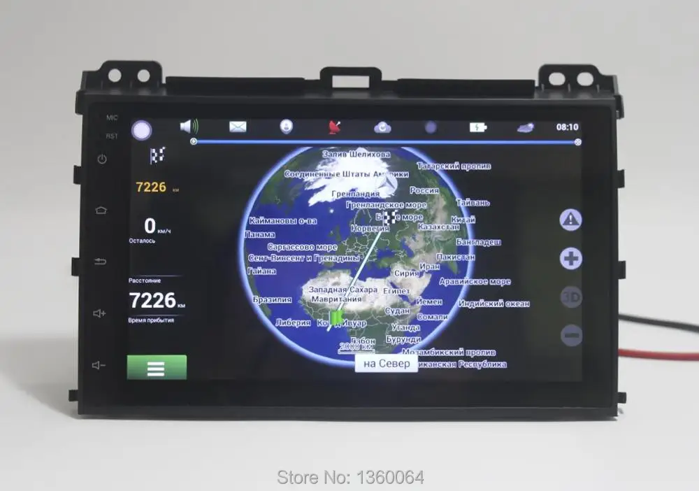 Flash Deal Nedehe 2G+32G Android 7.0 car dvd player for Toyota Prado Land Cruiser 120 2004-2009 car radio gps navigation Bluetooth Wifi 9