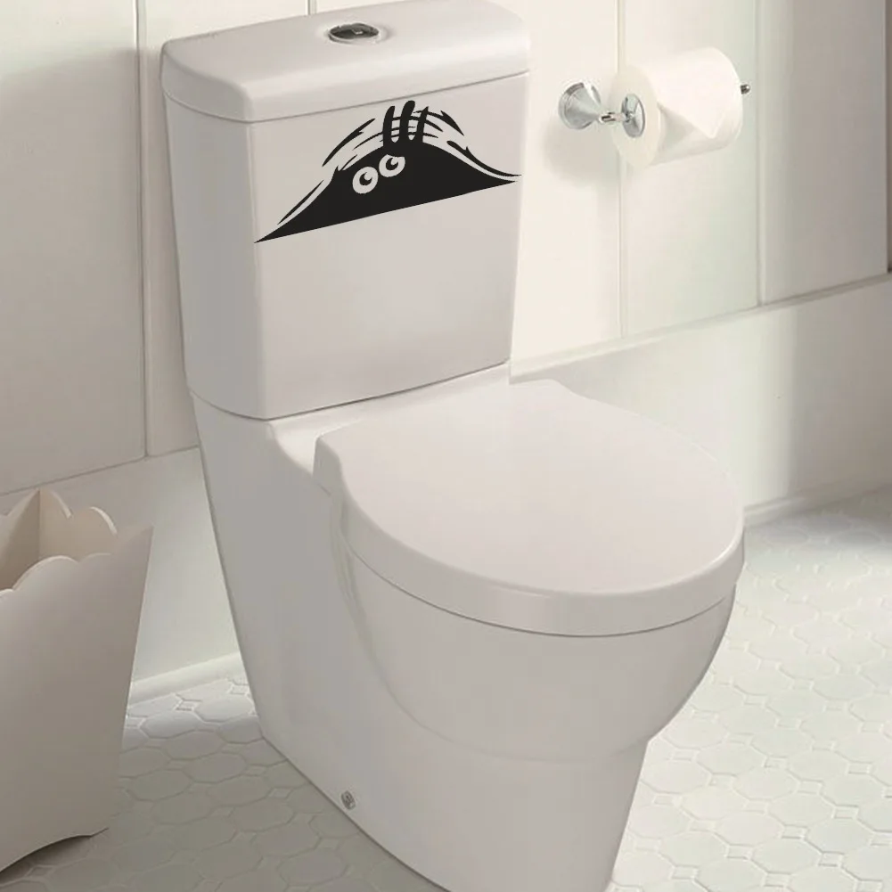 Cartoon 3D waterproof car wall stickers funny toilet stickers WC living room bathroom bedroom vinyl pvc wall decoration vinyl stickers,toilet stickers,toilet wall stickers
