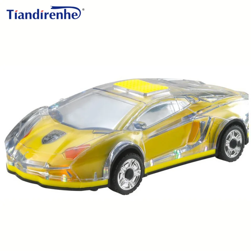 Mini Portable LED Car Shape Bluetooth Speakers FM Radio USB TF Card Music Player Children Kid Gifts High Qualith Soundbox