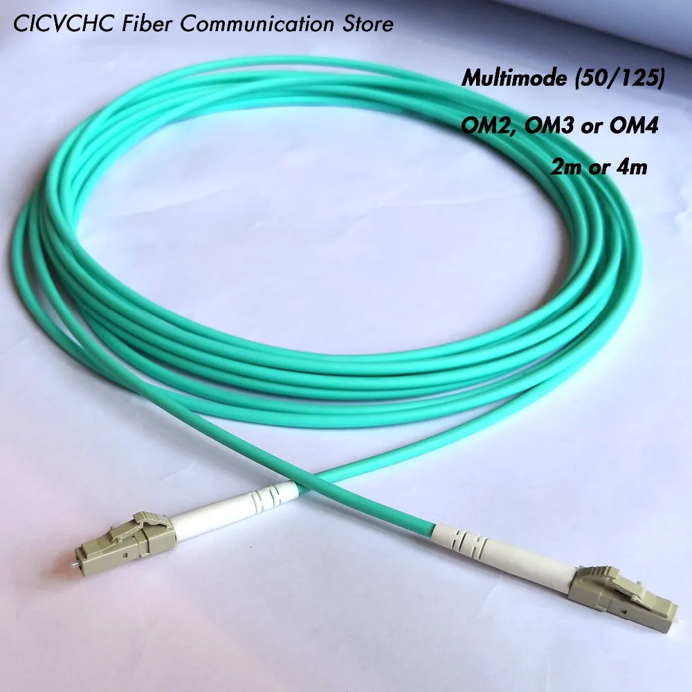 10 шт. LC/UPC-LC/UPC патчкорд-мм (50/125) OM2 OM3 OM4-2m 4 м-3 0 мм кабель/перемычка | Мобильные