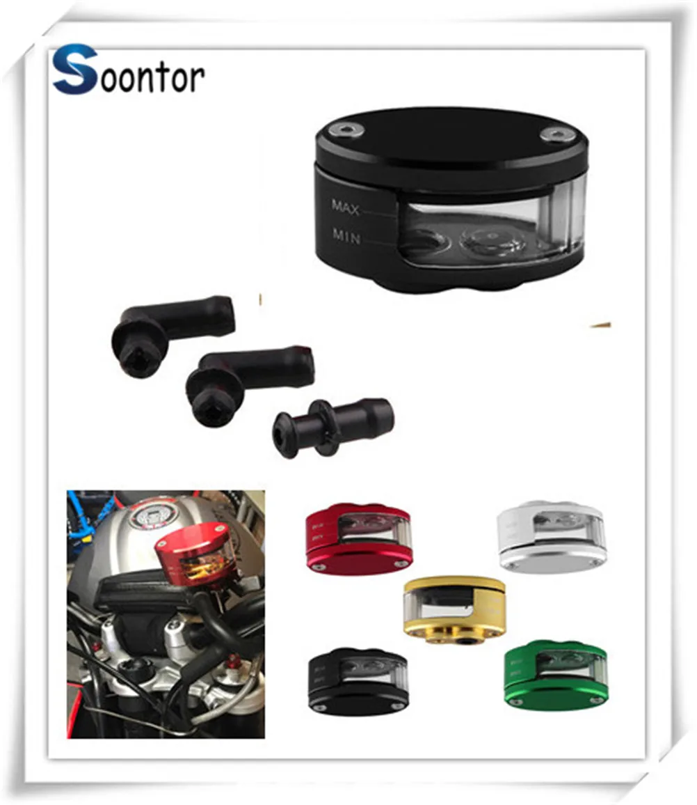 2018 new Universal Motorcycle Brake Fluid Reservoir Clutch Tank Oil Cup For YAMAHA SRX600 YX600 BMW C600Sport C650Sport C650GT | Автомобили