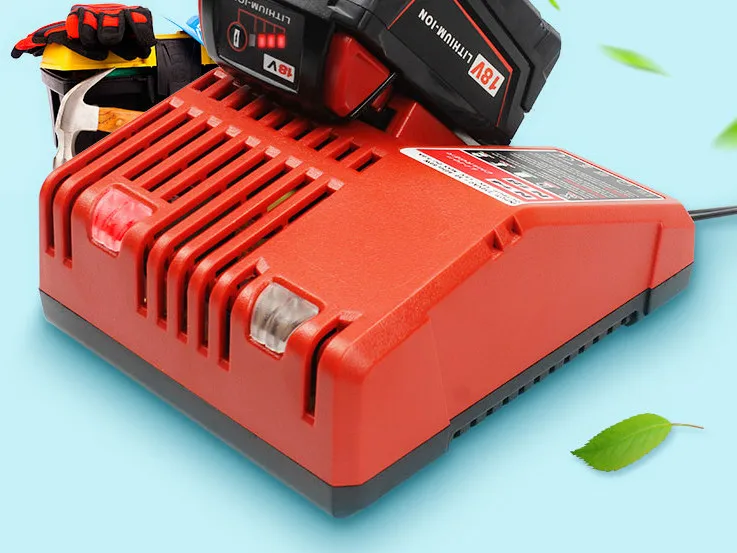 Лучшая замена для Milwaukee M18 & M14 литиевая батарея зарядное устройство подходит 14 4 V ~