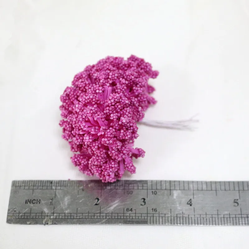Flone Mini Fake Fruit Small Berries Artificial Flower Cherry Stamen Bouquet Wedding Christmas Party Xmas Decor Art Floral (17)