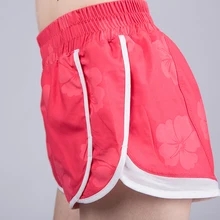 Йога Фитнес Короткие свободные полиэстер высокая Талия спортивные для женщин индивидуальные дышащие эластичные быстросохнущая бег