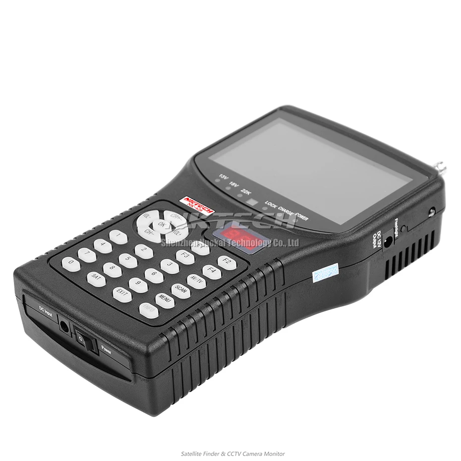 NKTECH HD цифровой спутниковый ТВ сигнал Finder измеритель NK 620 камера видеонаблюдения
