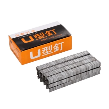 

Hot Sale 2400 Pcs Door Shaped Staples 10x8mm Nails For Staple Gun Stapler