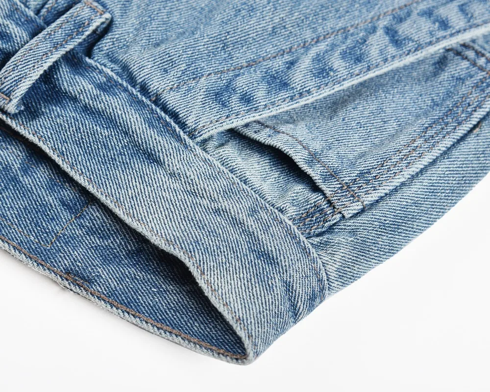 Wycbk 2018 Новые Большие размеры модные джинсы свободные большие карманы хип-хоп Повседневная Мужская широкие брюки джинсы