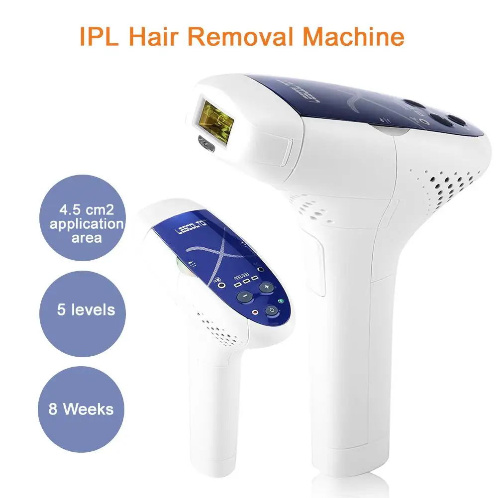 Electric IPL Hair Removal Machine Painless Laser Epilator ...