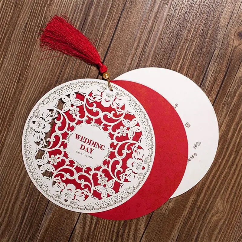 Clearance Wedding Invitations Card Chinese Style Diameter Clearance Wedding Invitations Card Chinese Style Diameter Fl Design Envelope Pure Love Elegant Round Party Supplies On Aliexpress Alibaba