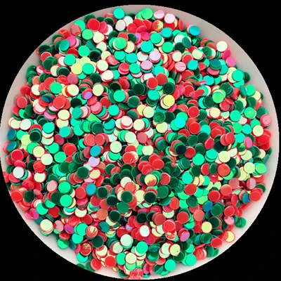 2,5 мм точка блесток 20 г/лот микс Дыня темно-зеленые свободные блестки набор глиттеров для дизайна ногтей маникюр/свадебные конфетти украшения