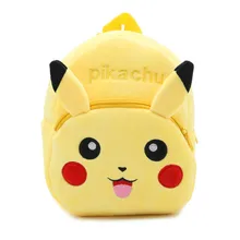 Soft Nap Pikachu Backpack Pokemon Baby Bag School Shoulder Bag Boy Girl Children Teenagers Pokemon Pocket Monster Bag BB0060