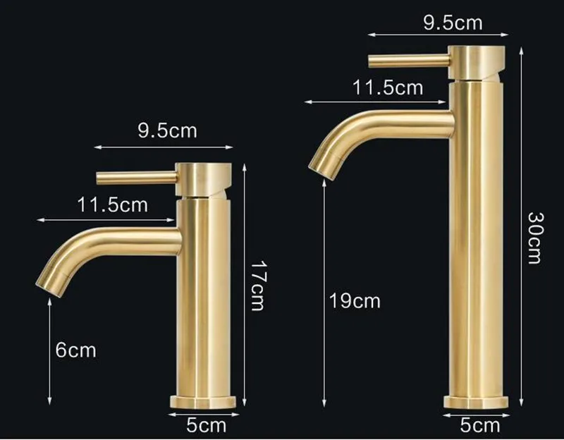 Золотая кисть, смеситель для раковины, золотой Латунный кран для ванной комнаты, кран с одной ручкой, Золотая кисть, кран для раковины, кран