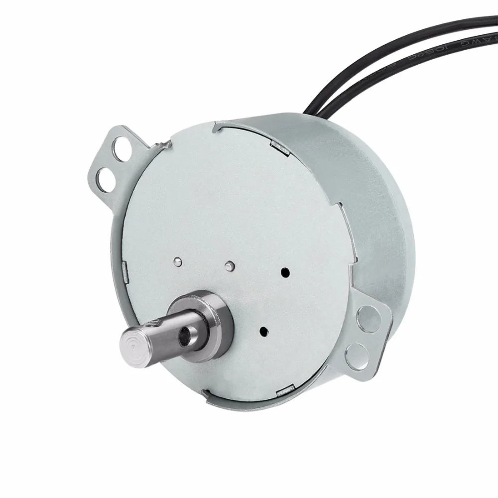 

High Quality AC 110V 50/60Hz 10RPM CW/CCW Microwave Turntable Turn Table Synchronous Motor 7mm Dia Round Shaft