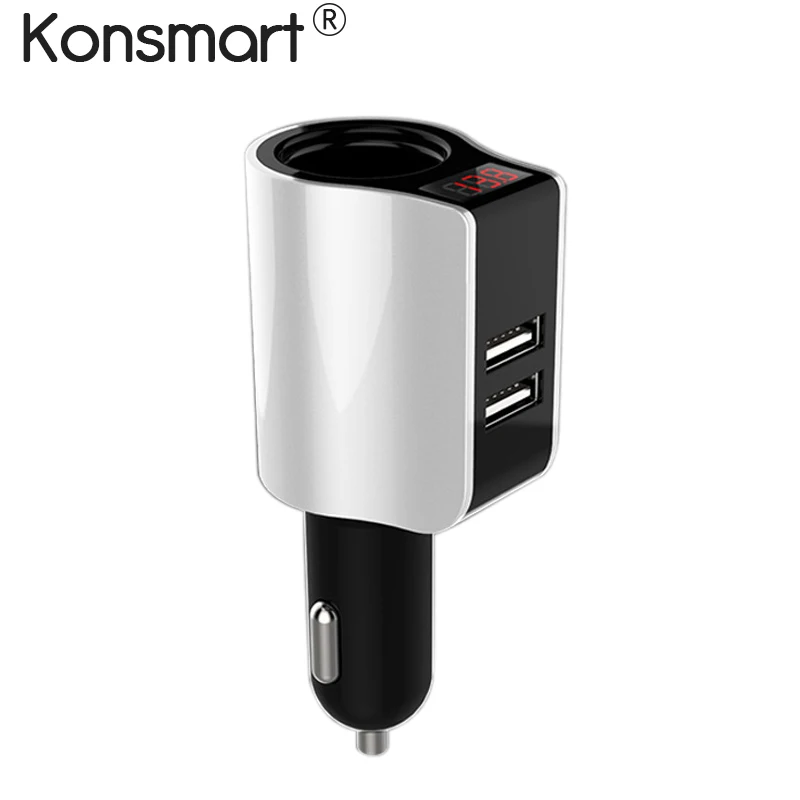 USB شاحن سيارة للجوال هاتف لوحي GPS 3.1A سريع شاحن سيارة-شاحن المزدوج USB سيارة مهايئ شاحن الهاتف في سيارة