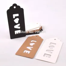 1000 шт 4,7*10 см "любовь" пустой подарок Висячие бирки для свадебной вечеринки декор подарок ремесло декоративная наклейка кастомизированная бумага с логотипом бирка для карт