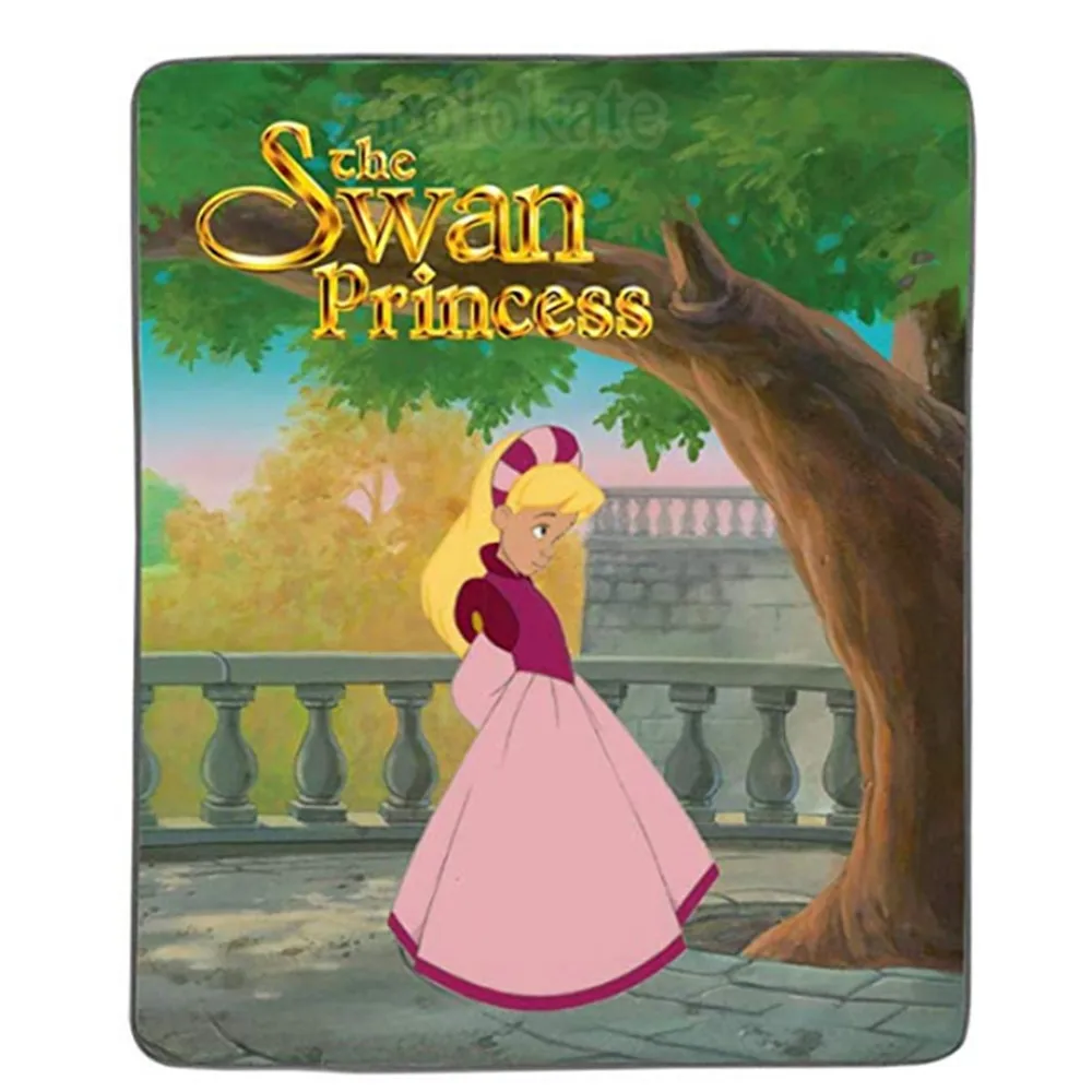 Swan Princess Young Princess Odette Pixel Blanket|Blankets| - AliExpress