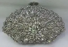 Free shipping !! B20,fashion top crystal stones ring clutches bags for ladies nice party bag